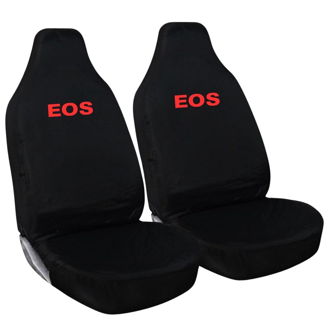 Universal Black Car seat Covers - EOS Edition (Premium Full Set)