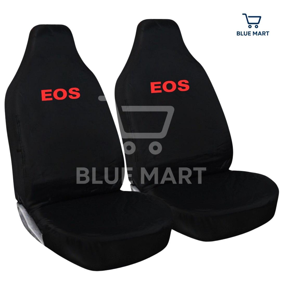 Universal Black Car seat Covers - EOS Edition (Premium Full Set)